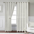 Polyester Black Yyarn Jacquard Blackout Curtain